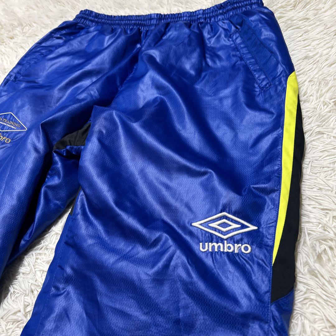 UMBRO アンブロ　刺繍ロゴ　ナイロンジャケット　パンツ　セットアップ　ピステ