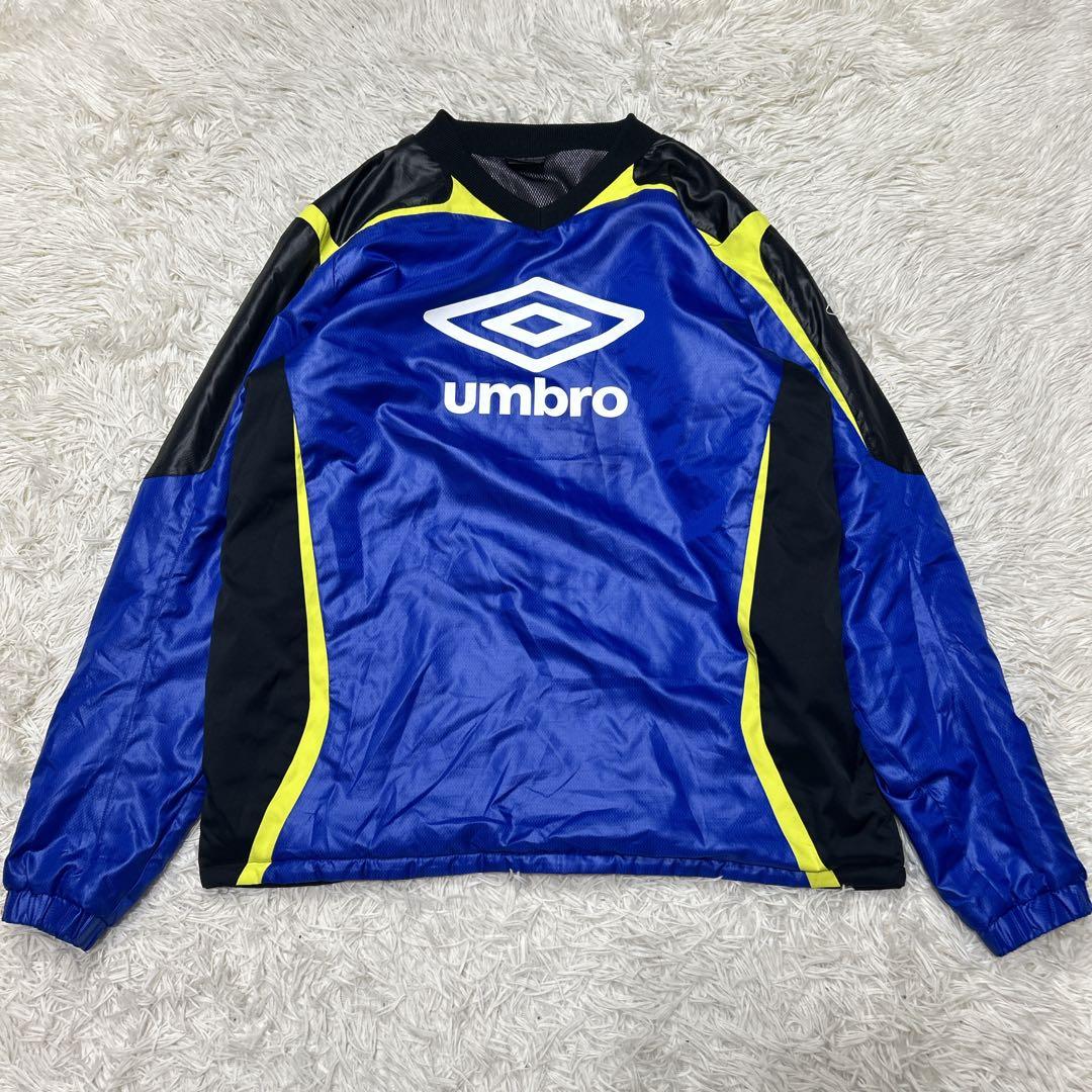 UMBRO アンブロ　刺繍ロゴ　ナイロンジャケット　パンツ　セットアップ　ピステ