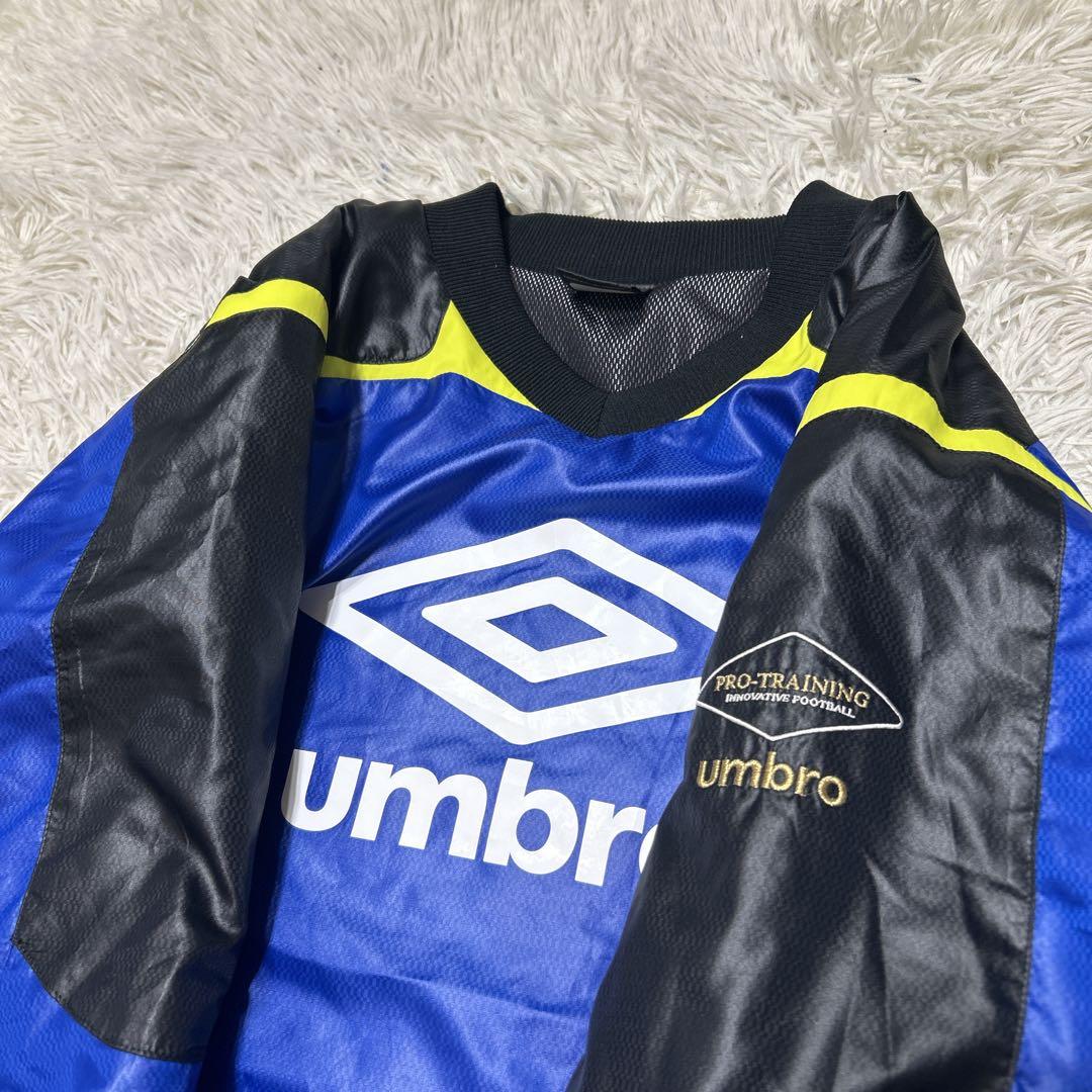UMBRO アンブロ　刺繍ロゴ　ナイロンジャケット　パンツ　セットアップ　ピステ