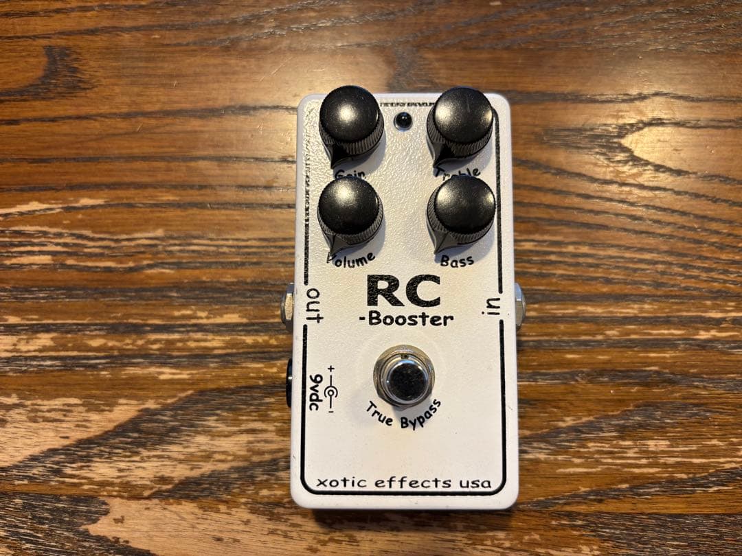 【箱説明書付、手書きシリアル】Xotic Effects RC Booster