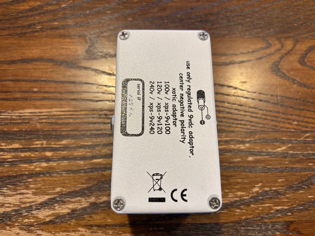 【箱説明書付、手書きシリアル】Xotic Effects RC Booster