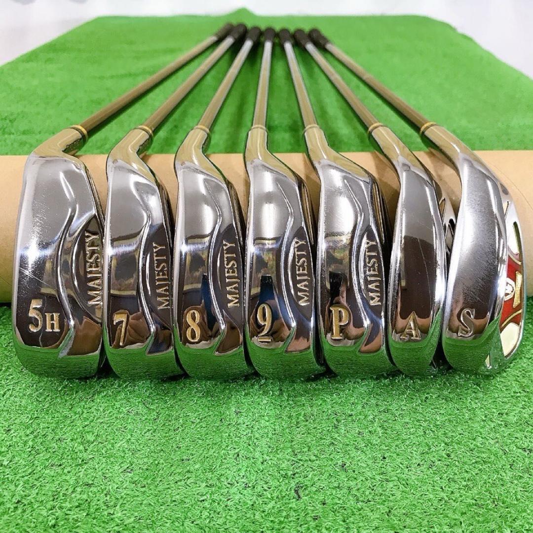 ツ02★マジェスティプレステジオ SUPER7 7本レディースアイアンセット L