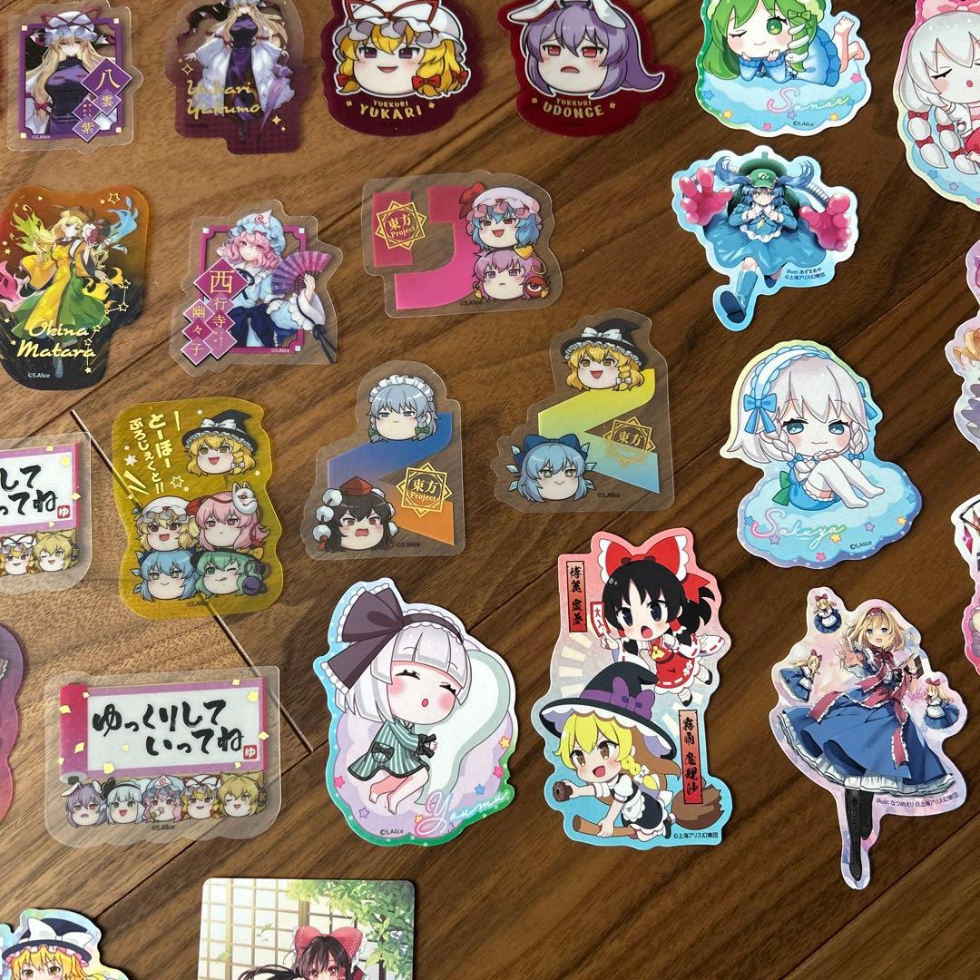 東方project ステッカー　52枚まとめ売りセット　美品