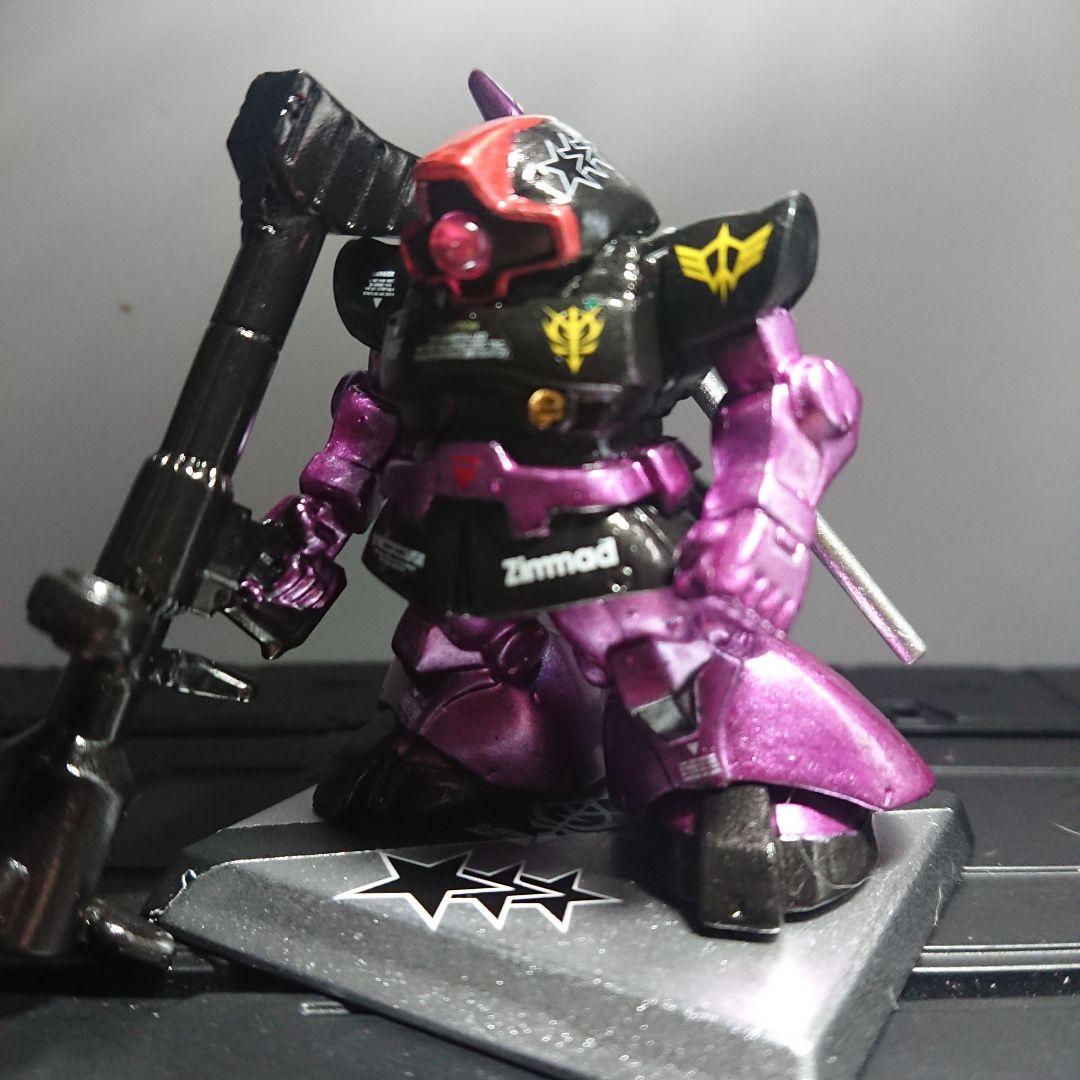 ガンダムコンバージ 黒い三連星 ドム メタリック