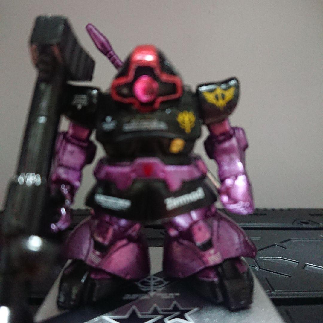 ガンダムコンバージ 黒い三連星 ドム メタリック