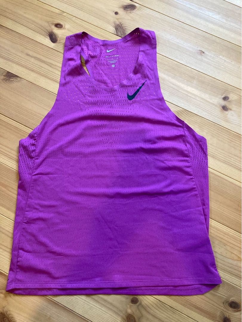 【美品】NIKE エアロスイフト シングレット L ＋ ランパン セット