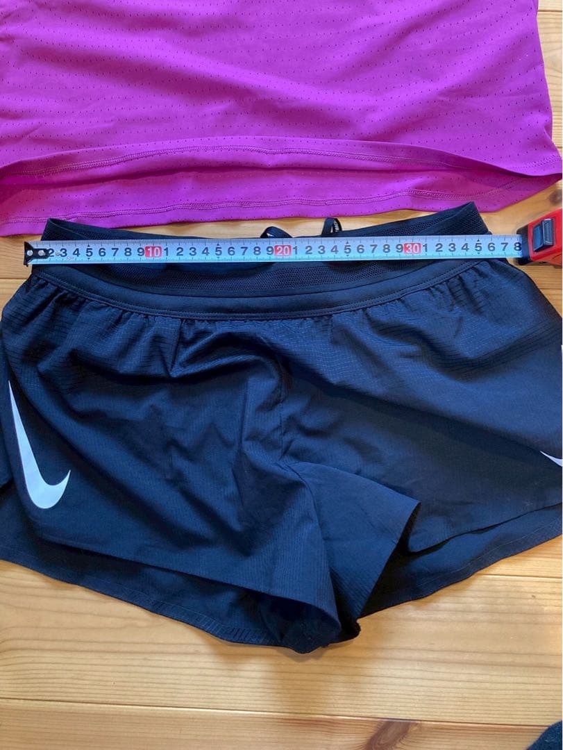 【美品】NIKE エアロスイフト シングレット L ＋ ランパン セット