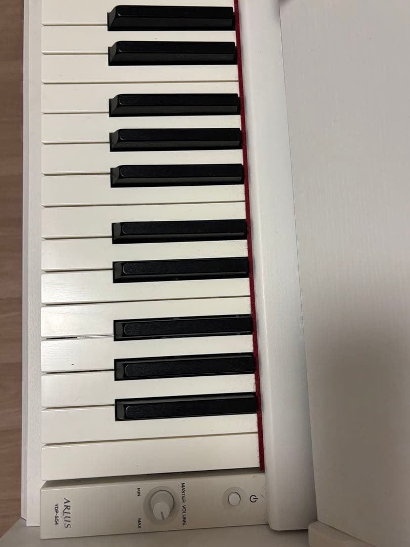 電子ピアノ YAMAHA ARIUS YDP-S54 ホワイトウッド調