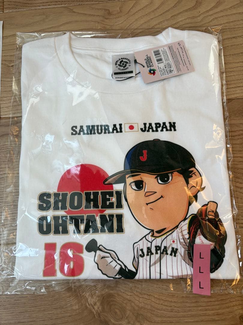 新品未使用　大谷 翔平 日本代表 イラスト Tシャツ WBC 2026