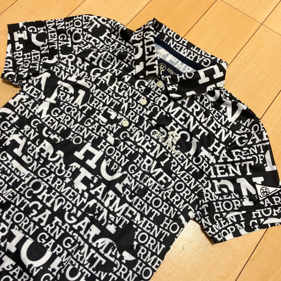 HORN GARMENT ホーンガーメント　ワンピース　総柄　白黒　サイズ36