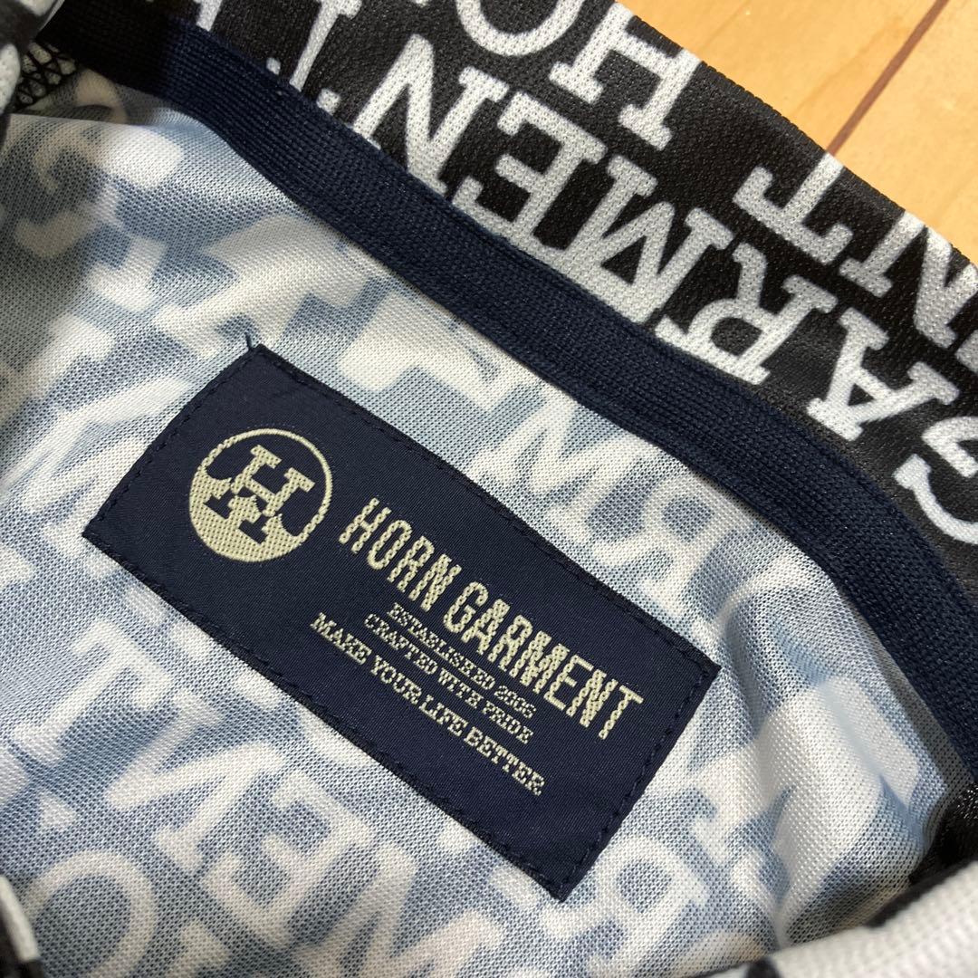 HORN GARMENT ホーンガーメント　ワンピース　総柄　白黒　サイズ36