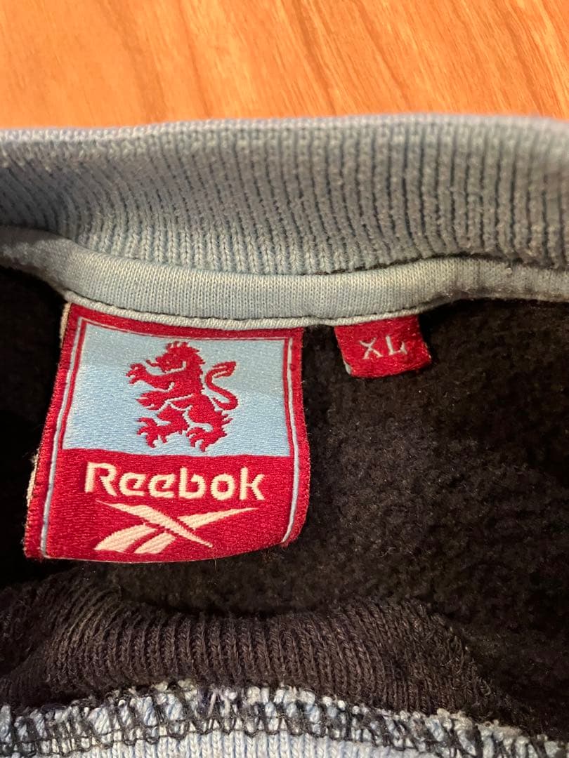 アストンビラxReebok LDV VANS スウェット 古着 プレミアリーグ