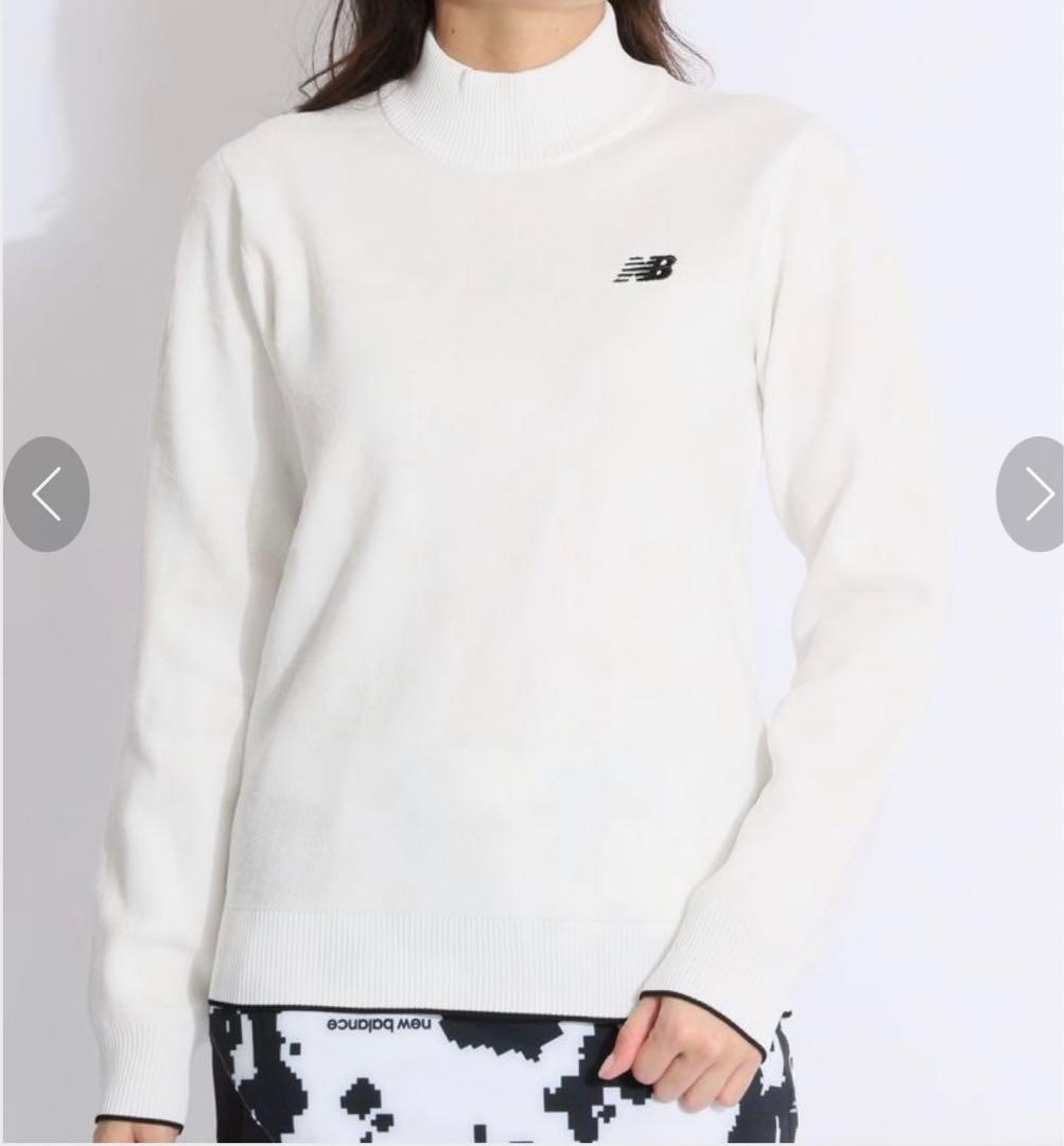 New Balance Golf ニューバランスゴルフ　バイカラーライン　ニット
