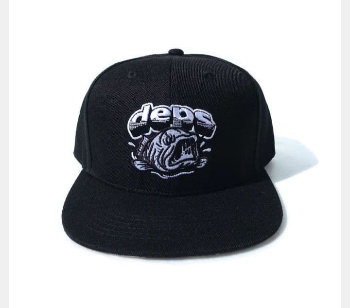 デプス deps BASEBALL CAP BLACK 新品未使用品