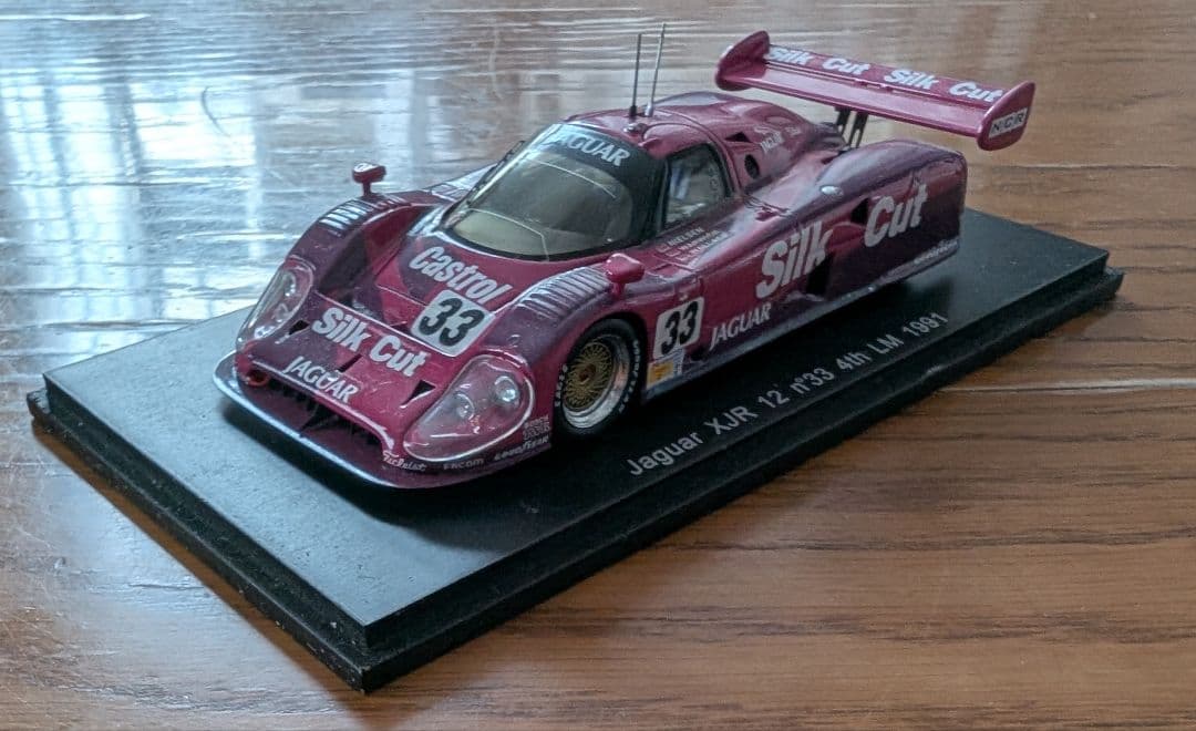 Spark Jaguar XJR-12 #33 1991 ルマン ミニカー