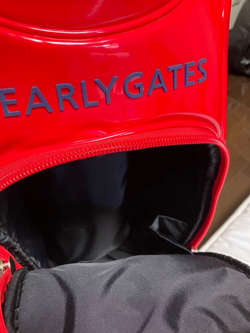 PEARLY GATES キャディバッグ レッド　使用３回