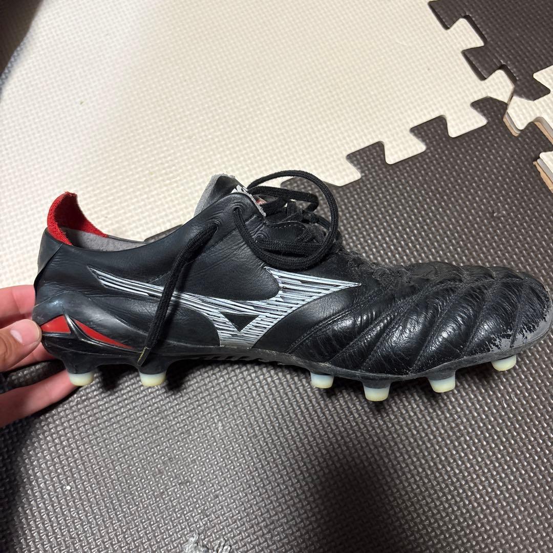 Mizuno モレリア4サッカーシューズ スパイク 黒