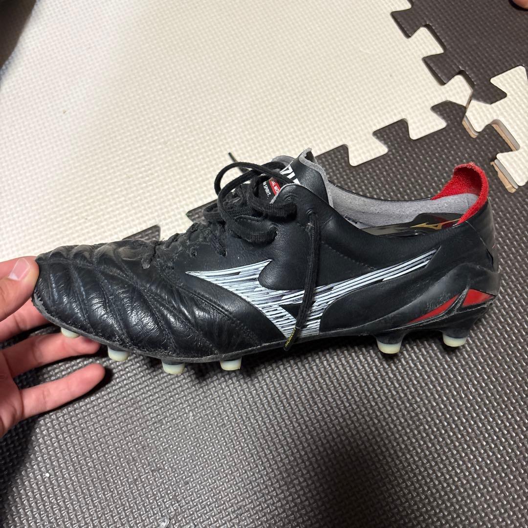 Mizuno モレリア4サッカーシューズ スパイク 黒