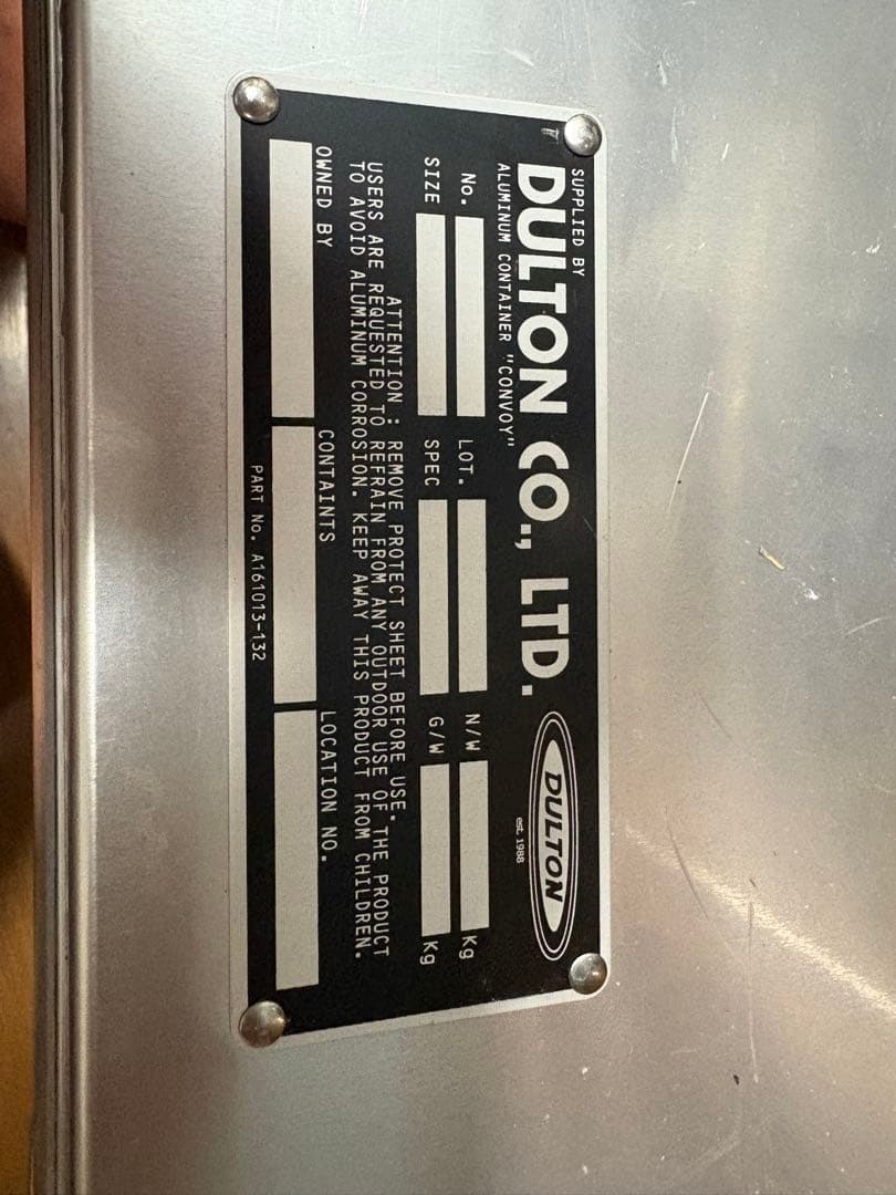 DULTON コンボイ