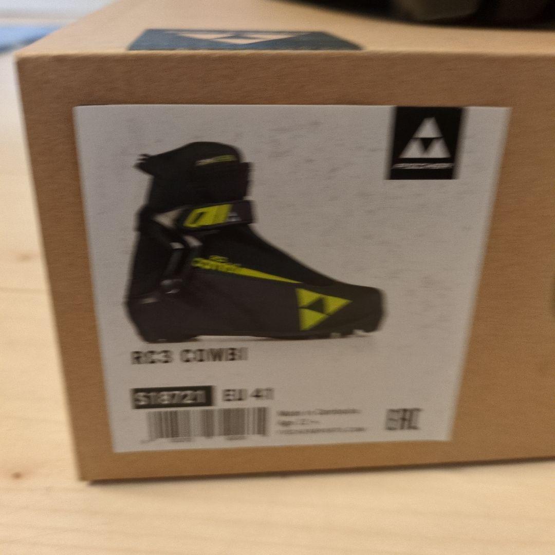 フィッシャー　クロスカントリースキーブーツ　25.5cm RC3　COMBI