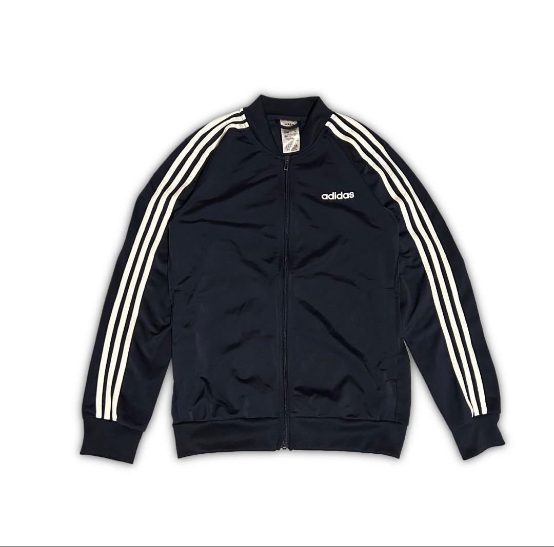 adidas STT ジャージ セットアップ 上下セット ネイビー L