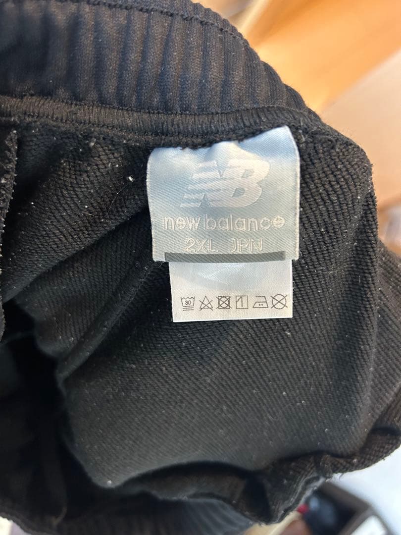 サガン鳥栖ロゴ入り ニューバランスブラック スウェット上下　XXL