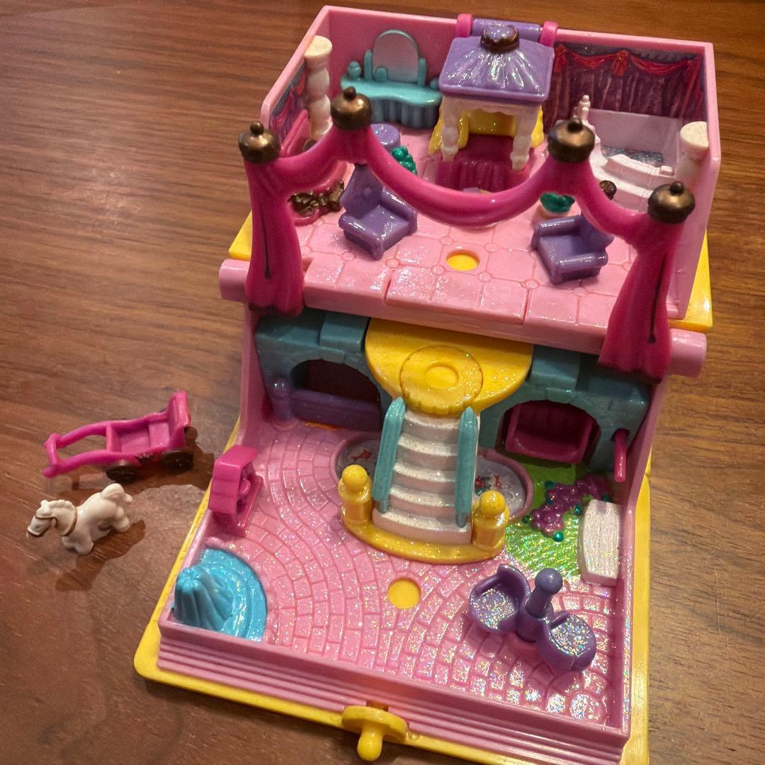 ポーリーポケット ブック型のコンパクト キラキラプリンセス物語 1995年