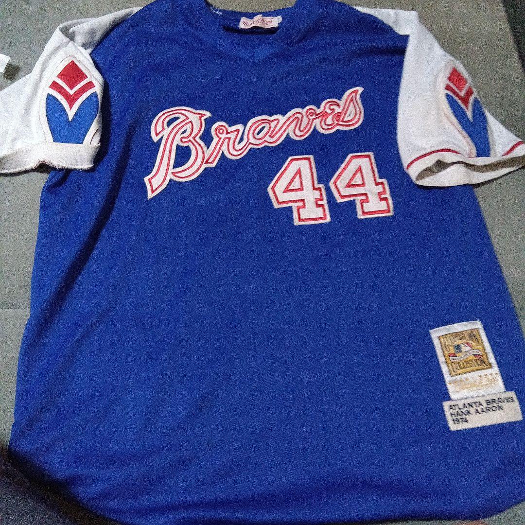 Atlanta Braves ユニフォーム 44hank aaron