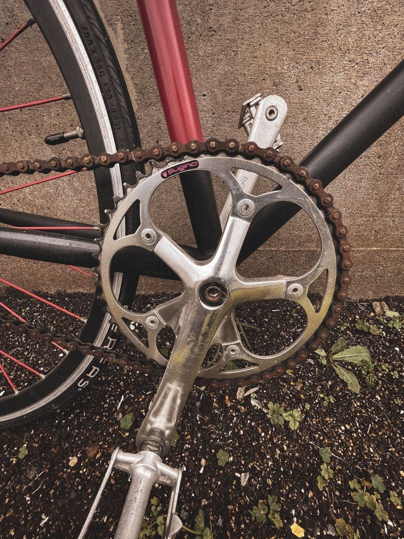 ピスト　feather 自転車　サイクリング　通勤