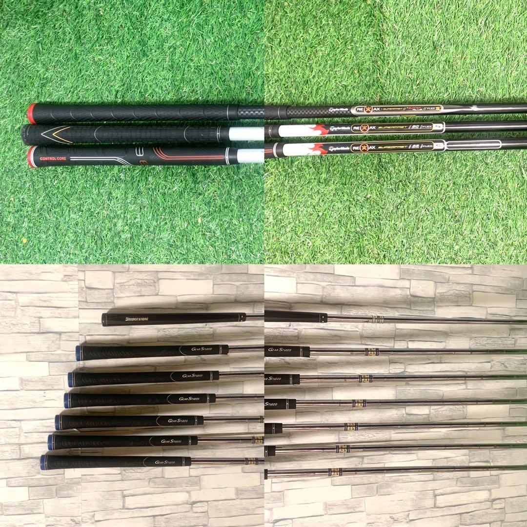 テーラーメイド BURNER FLEX Sメンズクラブセット UT,人気バッグ付