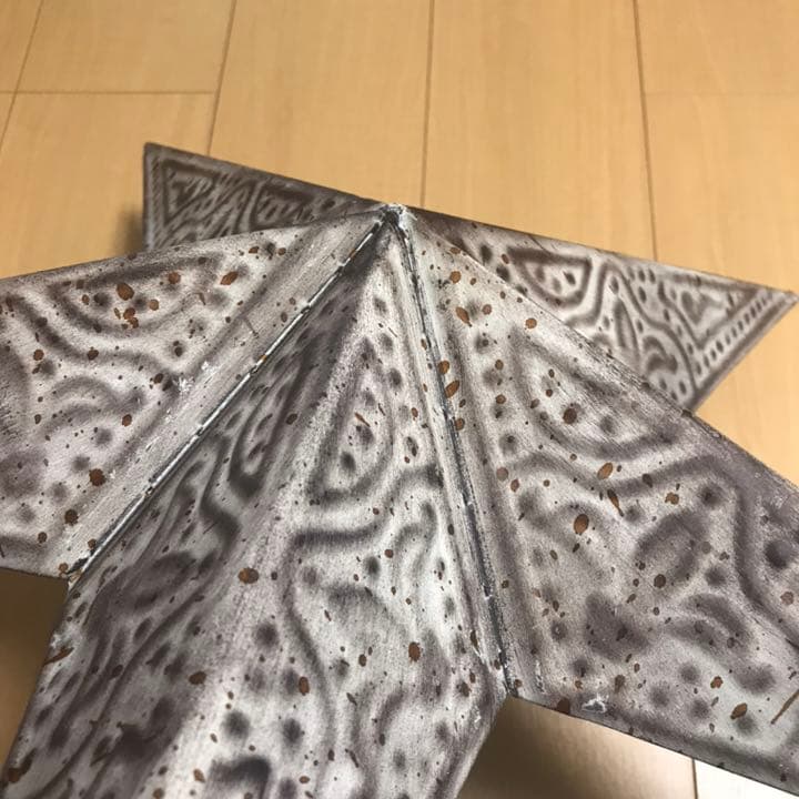 星形☆オーナメント☆3個セット☆アンティーク調