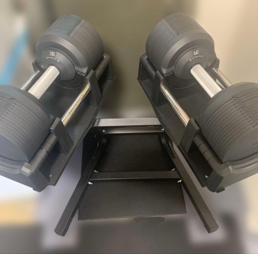 【引取限定】プロバーベル　可変式ダンベル　41.5kg 他３点セット