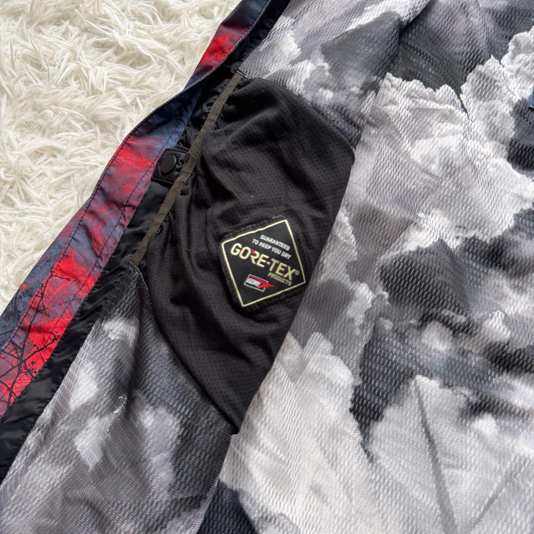 VOLCOM スノーボードウェア ジャケットGore-Tex 総柄 S