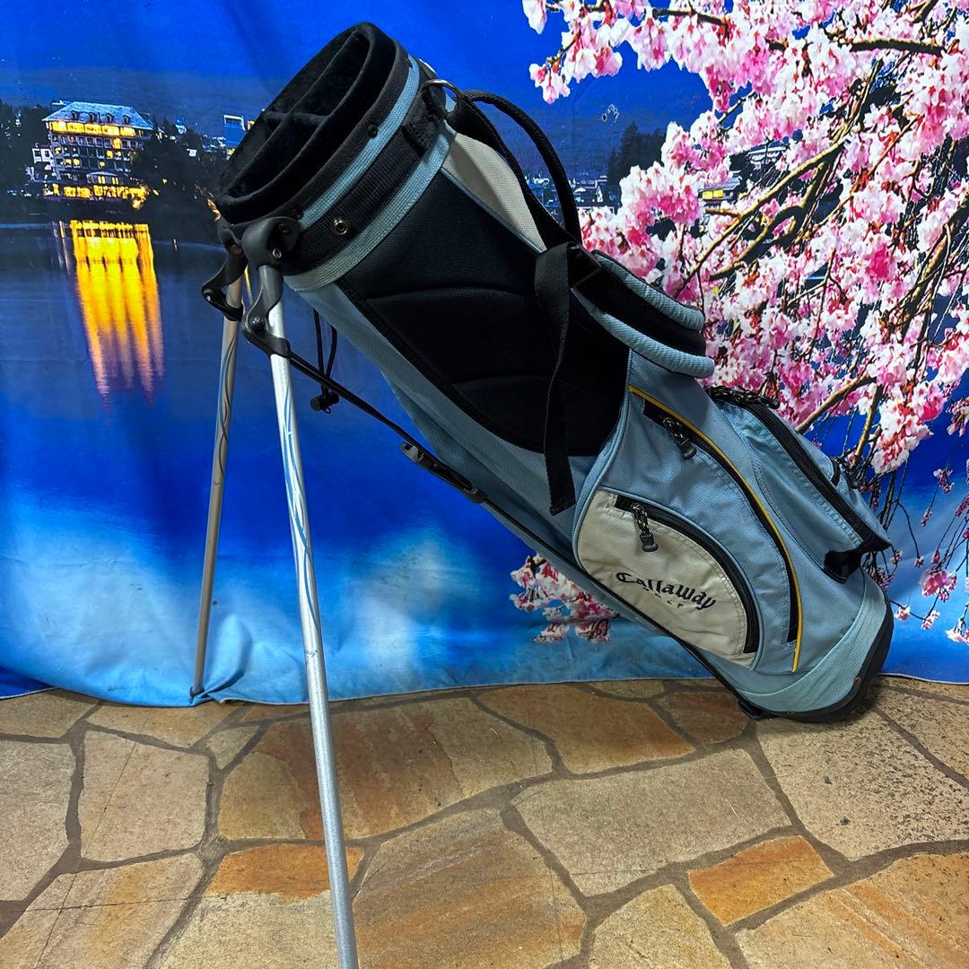 寶BX-1226 キャロウェイ 小型軽量 スタンド式 キャディバッグ GEMS