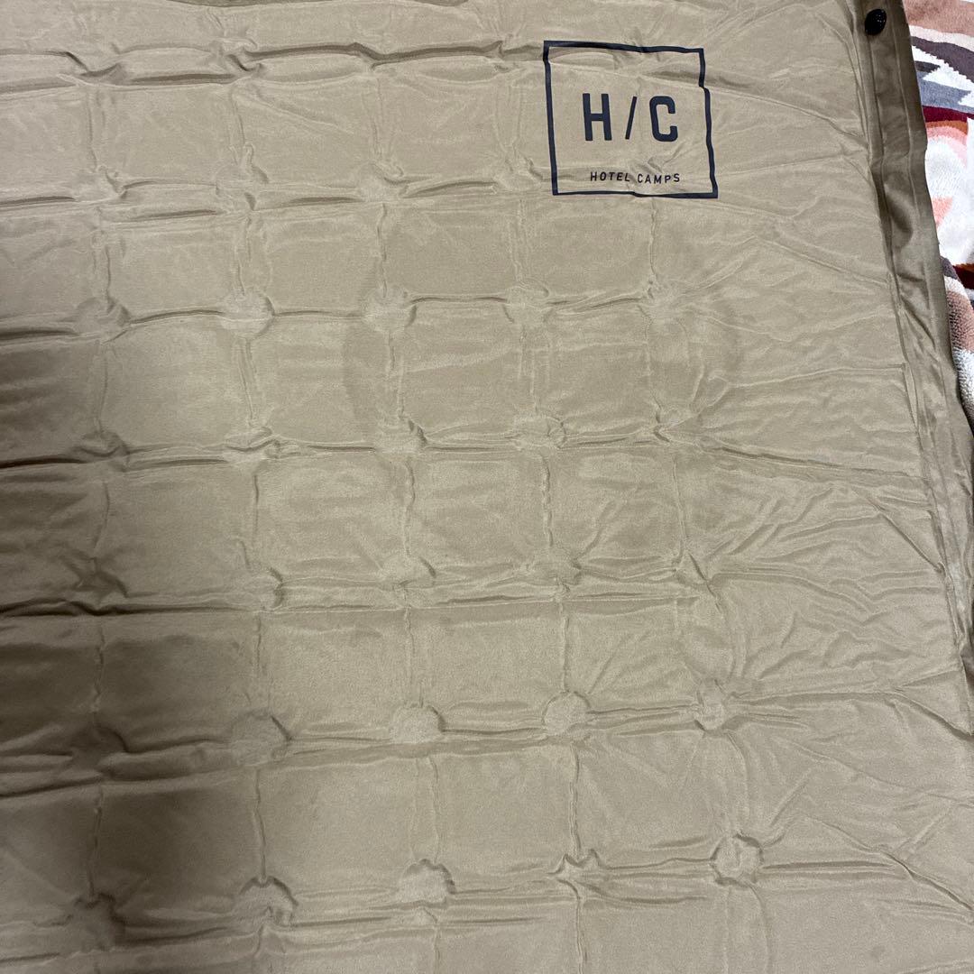 HOTEL CAMPS インフレータブル・キャンプマット 8cm