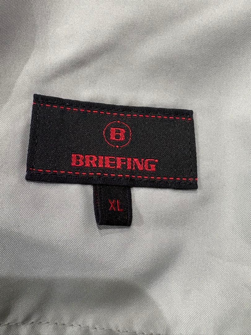 BRIEFING グレー パンツ XL