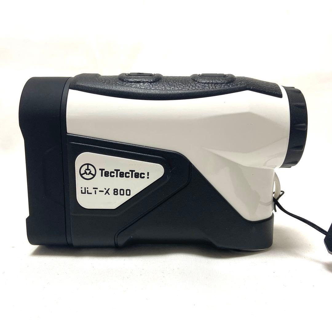 TecTecTec ULT-X 800 レーザー距離計 ゴルフ ホワイト 動作品