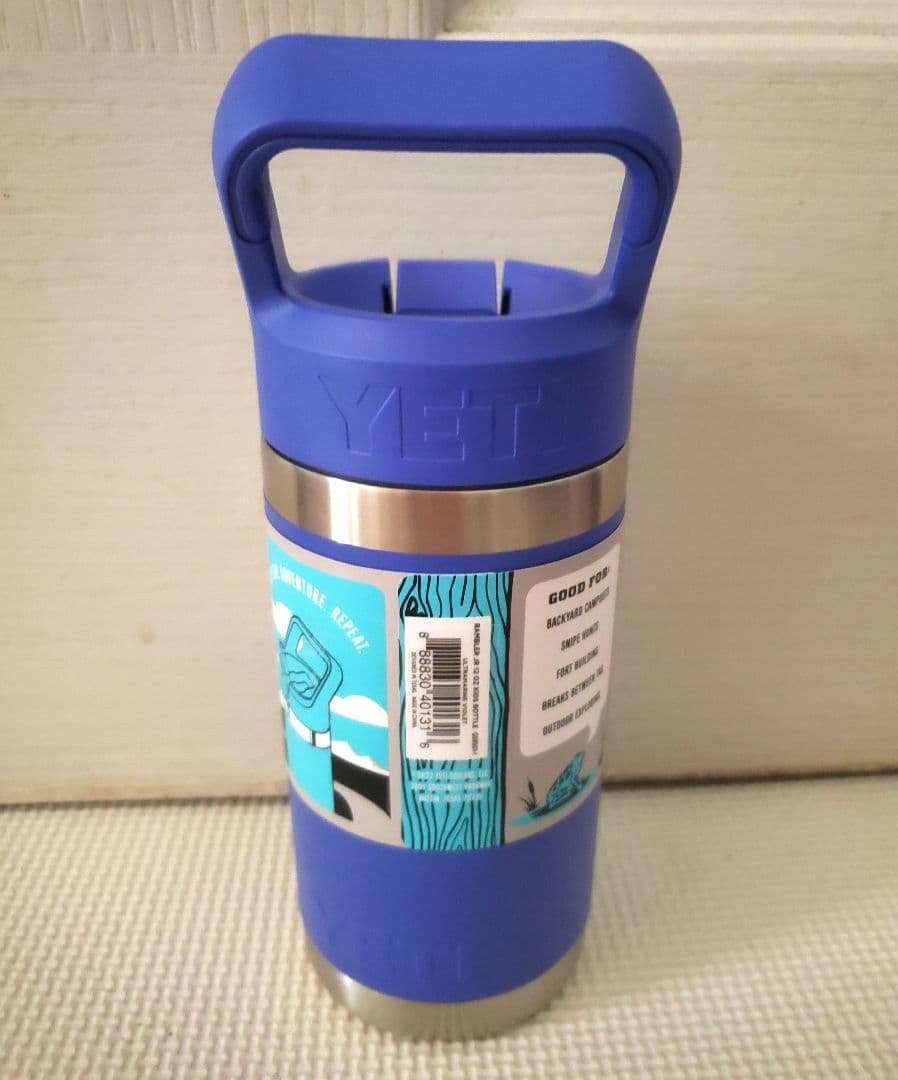 アメリカ直輸入 YETI ランブラー Jr. 12 oz 子供用水筒 レアカラー