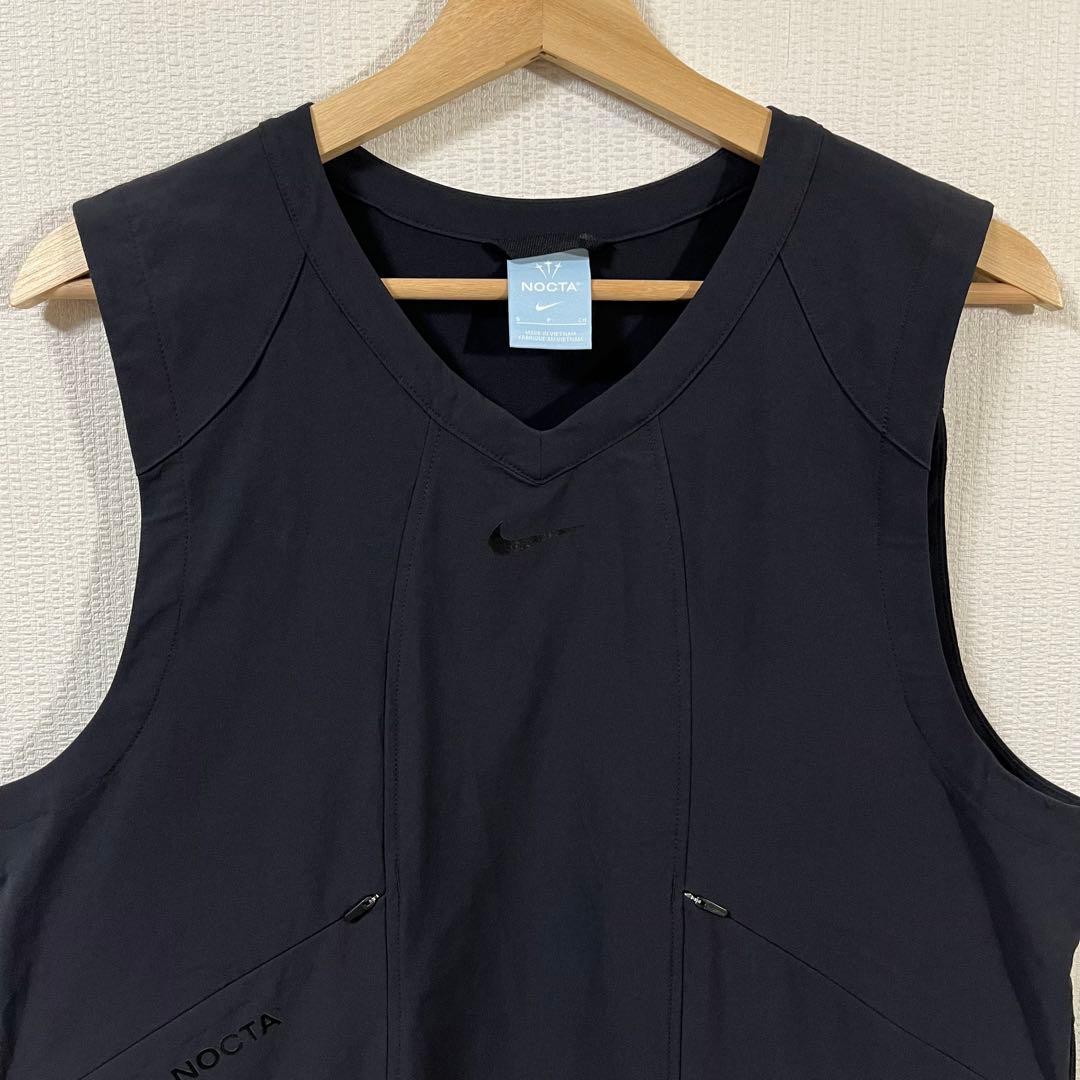 NIKE M NRG NOCTA WOVEN VEST　Sサイズ　ブラック　美品