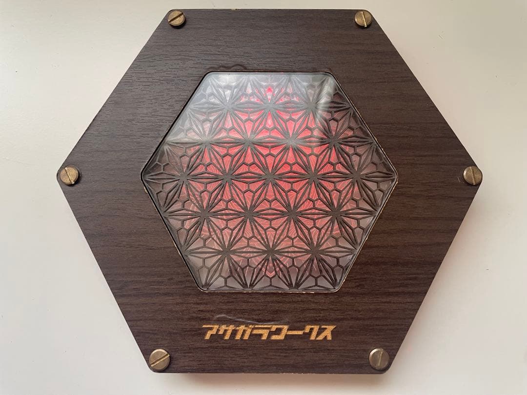 アサガラワークス　LEDコースター