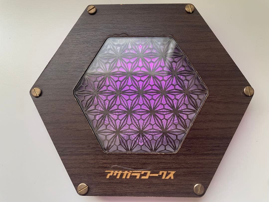 アサガラワークス　LEDコースター