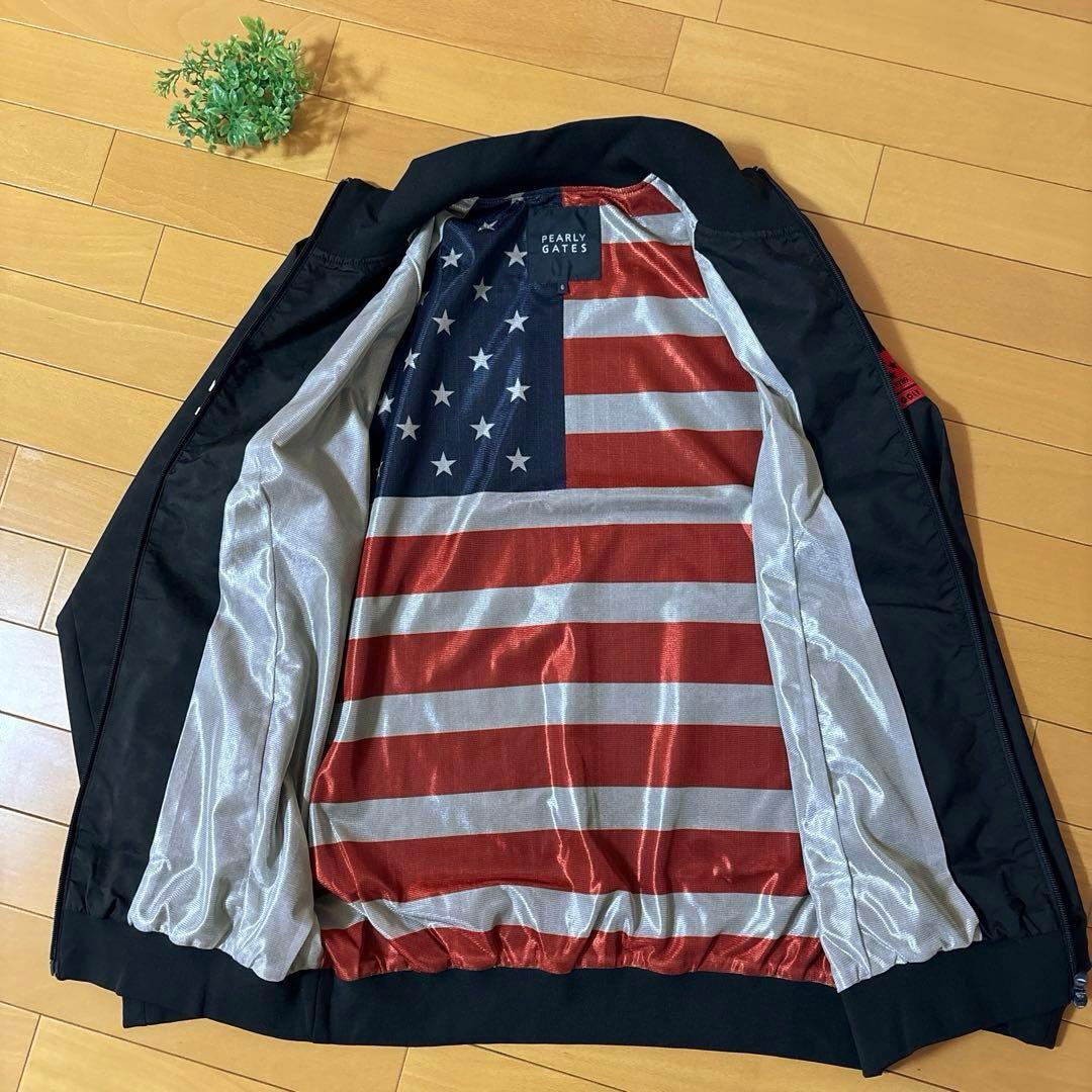 美品⭐︎PEARLYGATESパーリーゲイツ タフレックスサーモトロン星条旗 XL
