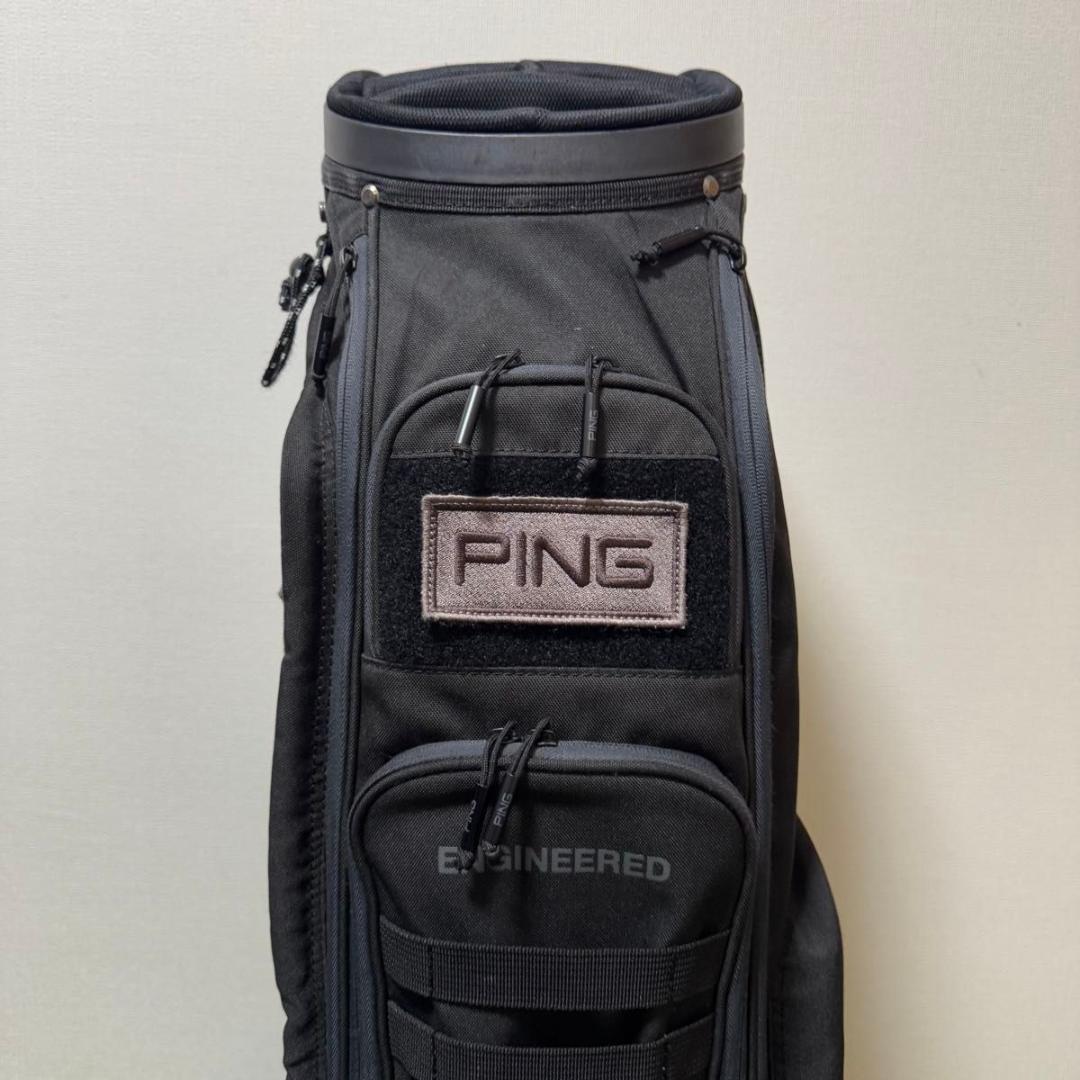 レア PING ピン キャディバッグ フーファーカート ブラック 9.5型
