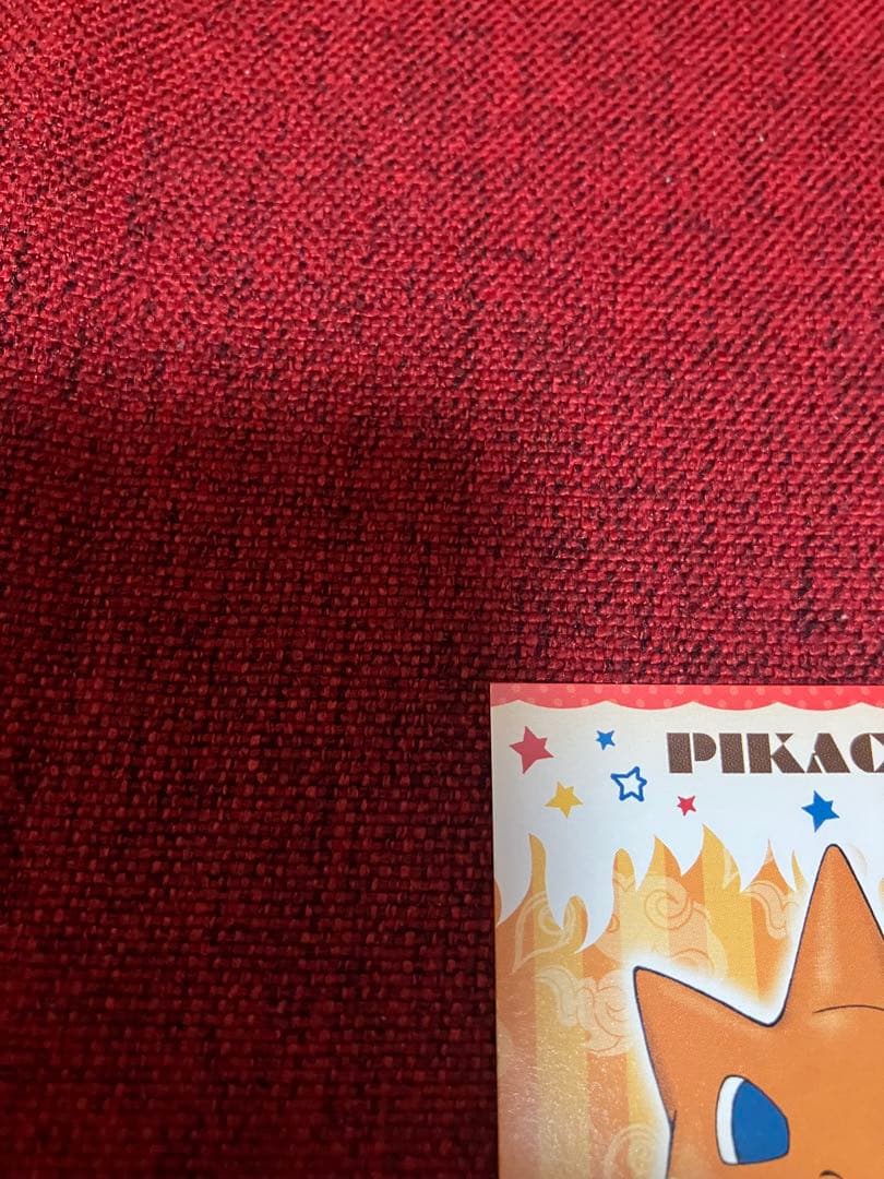 【非売品】ピカチュウ　メガリザードンY ポンチョ　名刺カード