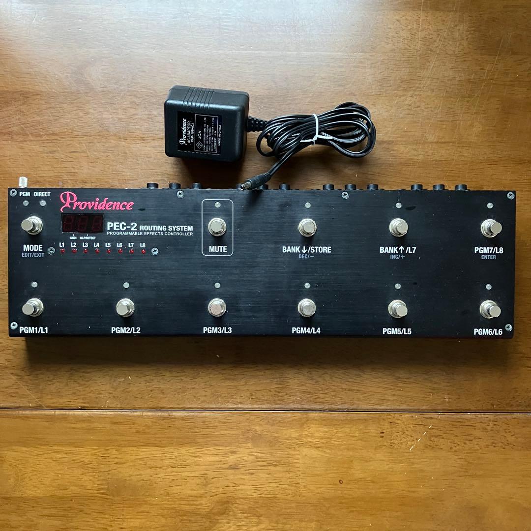 PROVIDENCE PEC-2 ループスイッチャー 純正アダプター付き