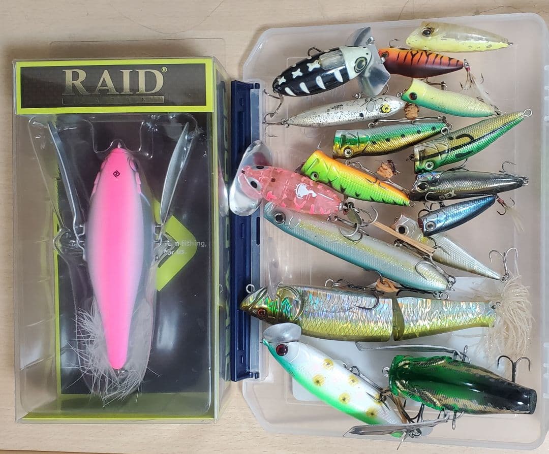 バス釣り引退セット ハードルアーセット