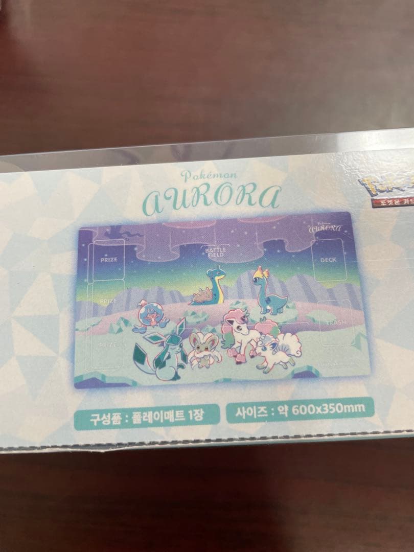 aurora プレイマット　デッキケース　セット　韓国　ポケモンセンター限定