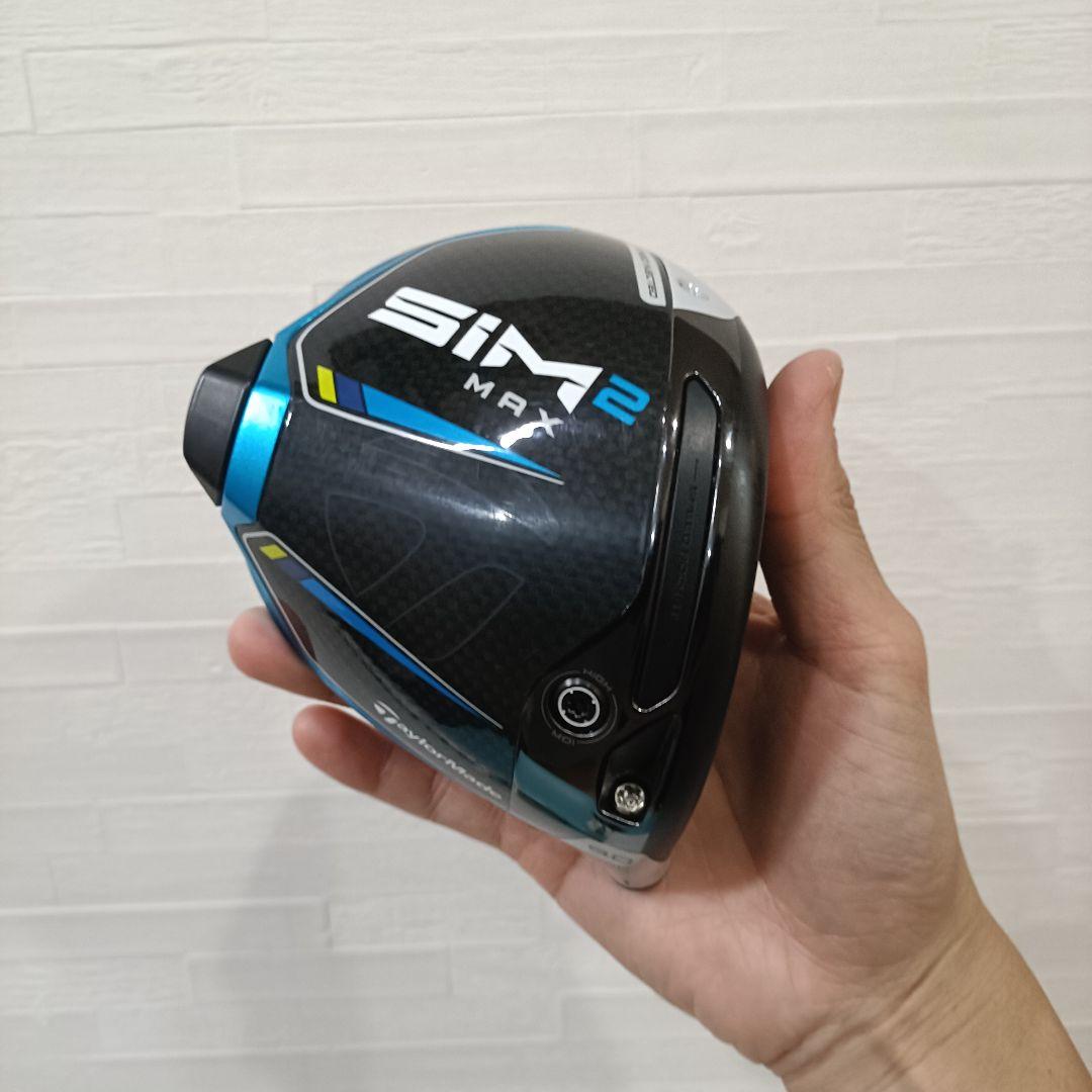テーラーメイド SIM2MAXドライバー　9.0度　ヘッド　ヘッドカバー