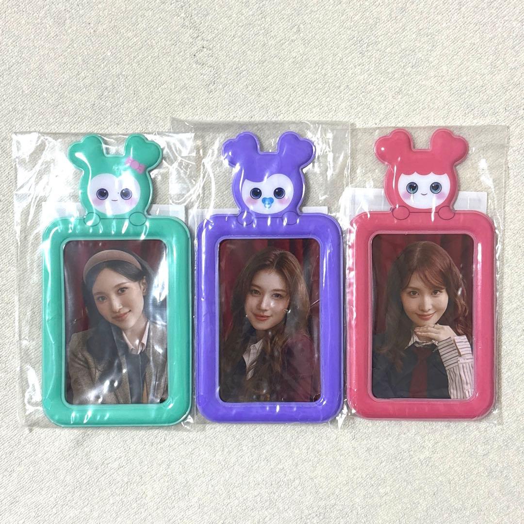 TWICE ミサモ　国立　フォトカードスタンド　ミナ　サナ　モモ　カードホルダー
