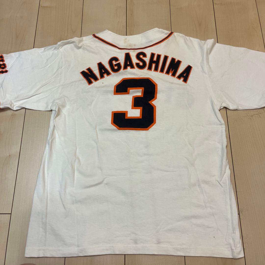 【激レア】長嶋茂雄さん　永久欠番 ユニフォーム Tシャツ 栄光の背番号3